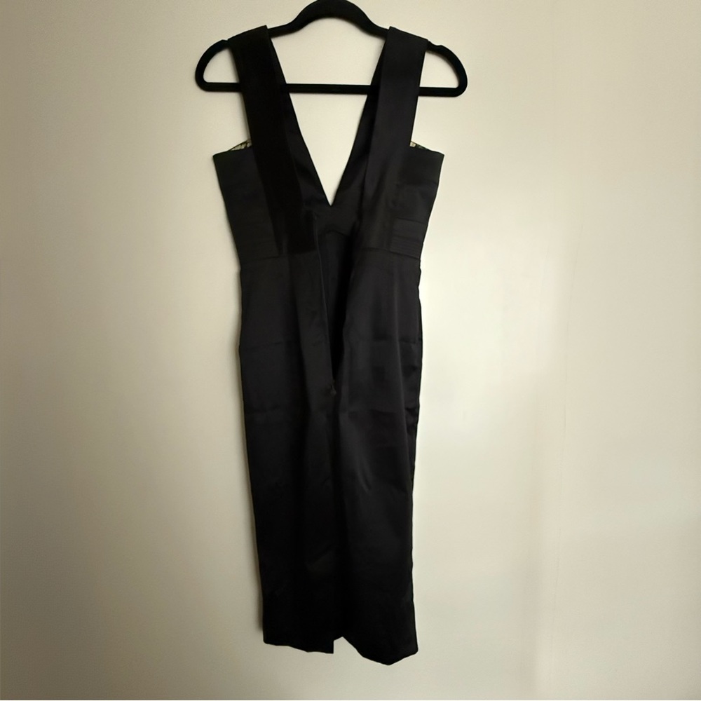 Just Cavalli Black low slit Dress
